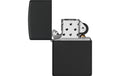 218 Black Matte Zippo Black
