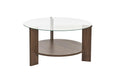 Woody Fashion Couchtisch Clara Walnut