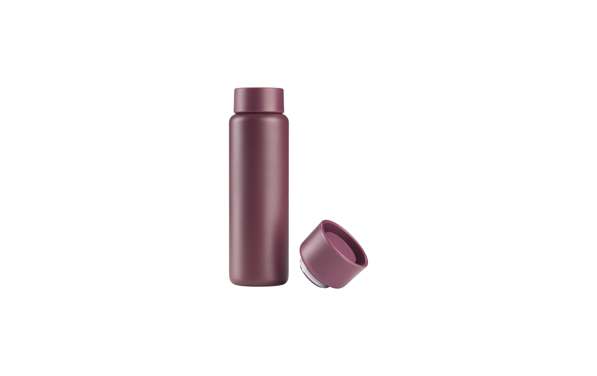Zone Flasche Singles, Thermo 650ml,Mulberry 7.5x25.6 cm (DxH), Kalt+Warmgetränke