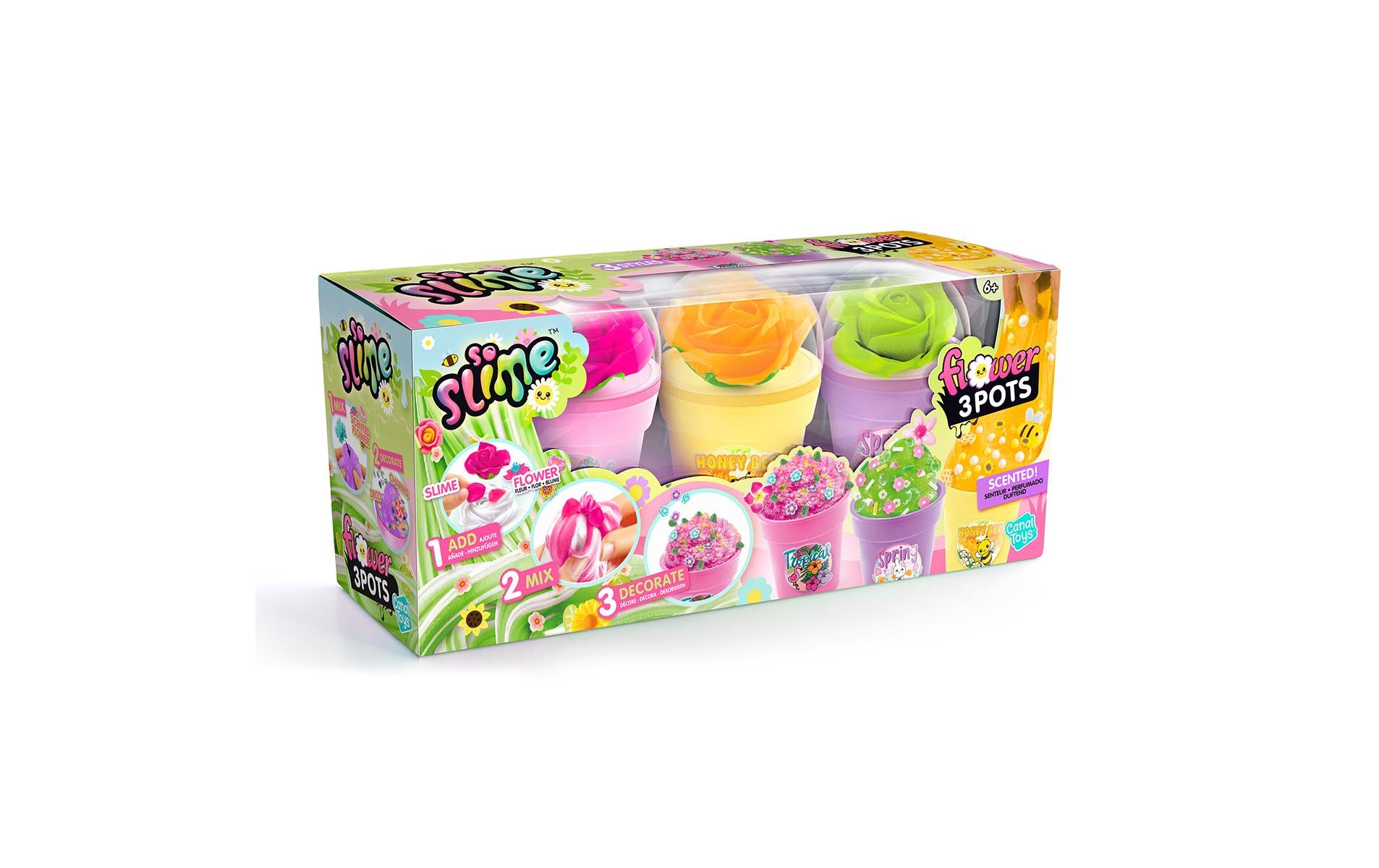 Canal Toys Slime Flower Pack 3-teilig