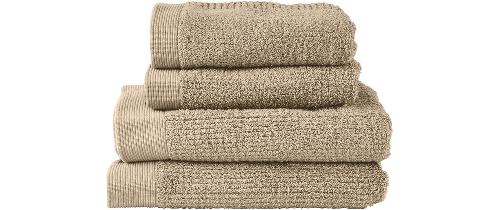Zone Frottierwäscheset Classic, Camel 100% Baumwolle 600g, 2xje: 50x100, 140x70