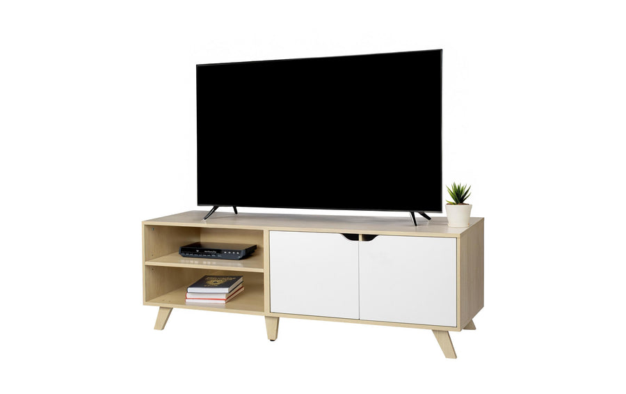 relaxdays TV-Möbel Vintage Style 140 cm, 60 Zoll