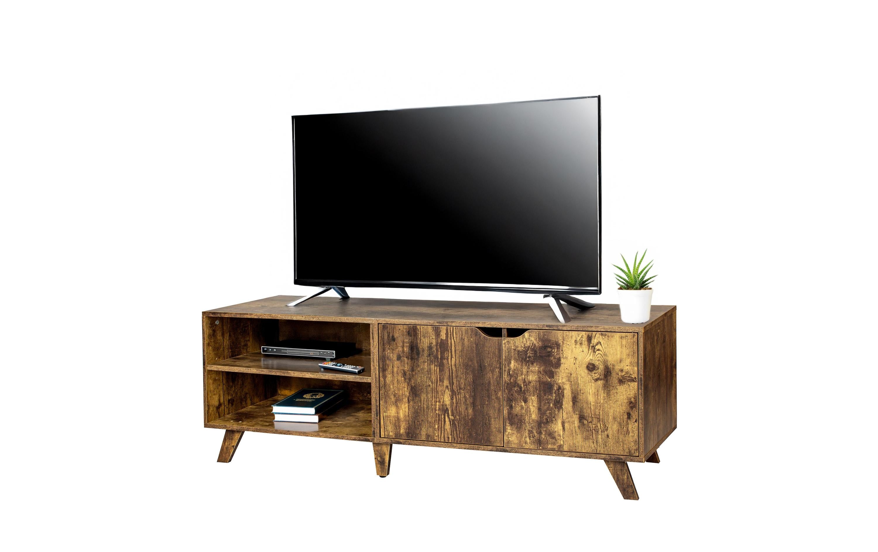 relaxdays TV-Möbel Vintage Style 140 cm, 60 Zoll