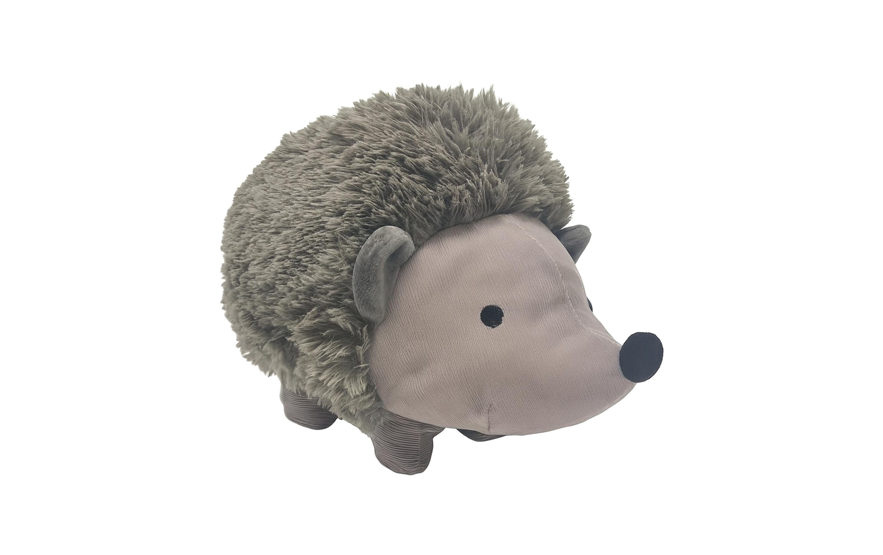relaxdays Türsicherung Igel 34 cm Braun/Grau