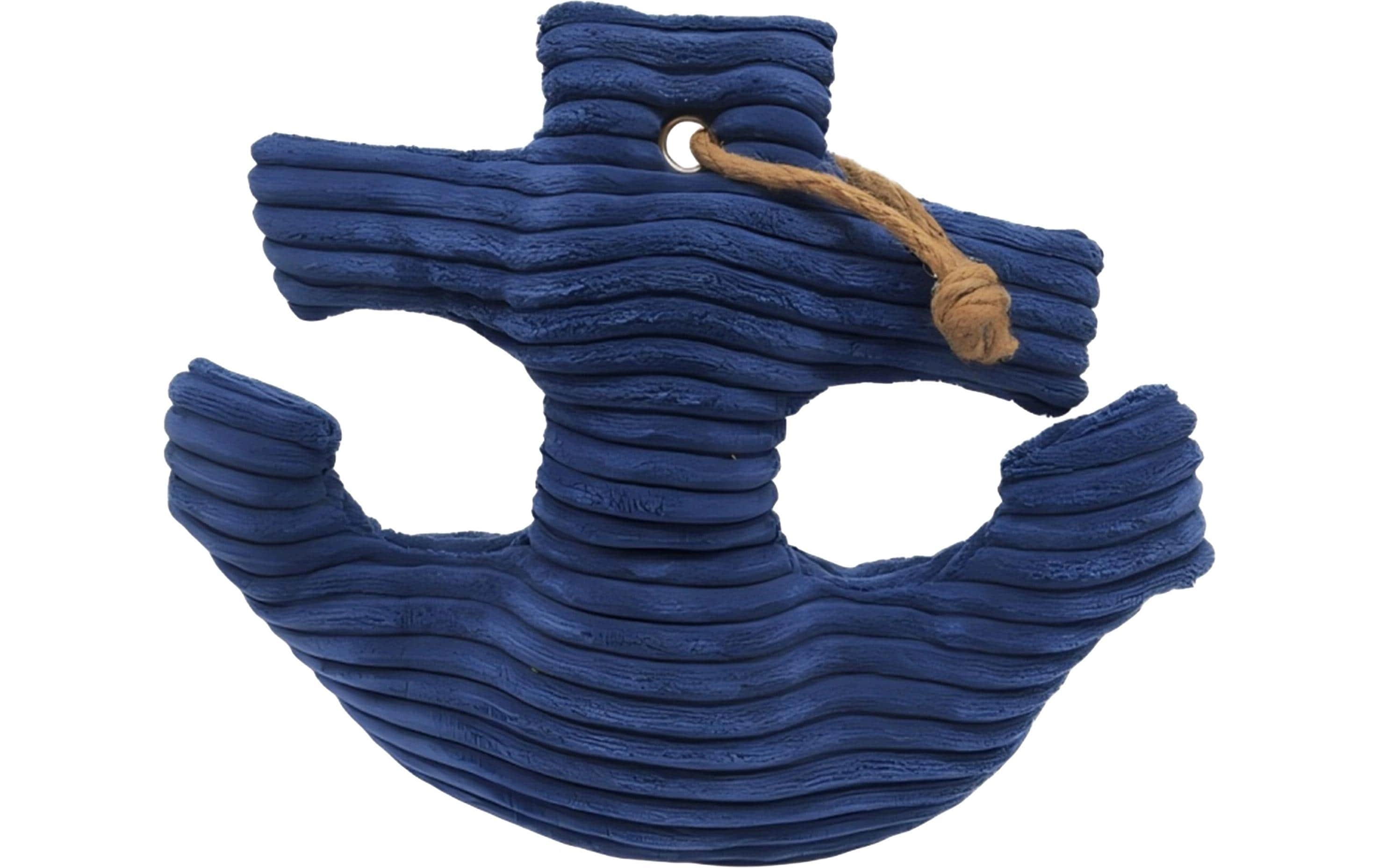 relaxdays Türsicherung Anker 38 cm Dunkelblau