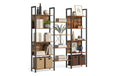relaxdays Regal Industrial mit 14 Ablagen 166 x 158 x
