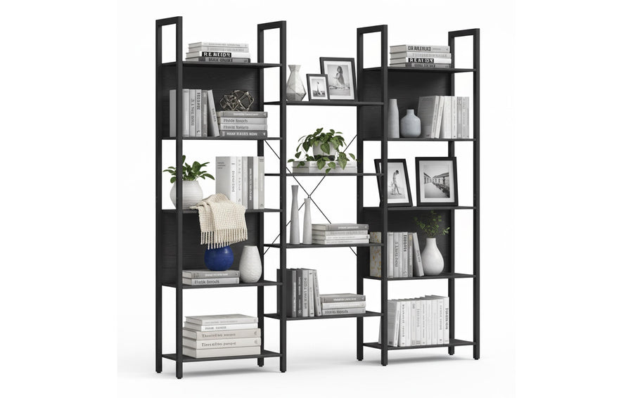 relaxdays Regal Industrial mit 14 Ablagen