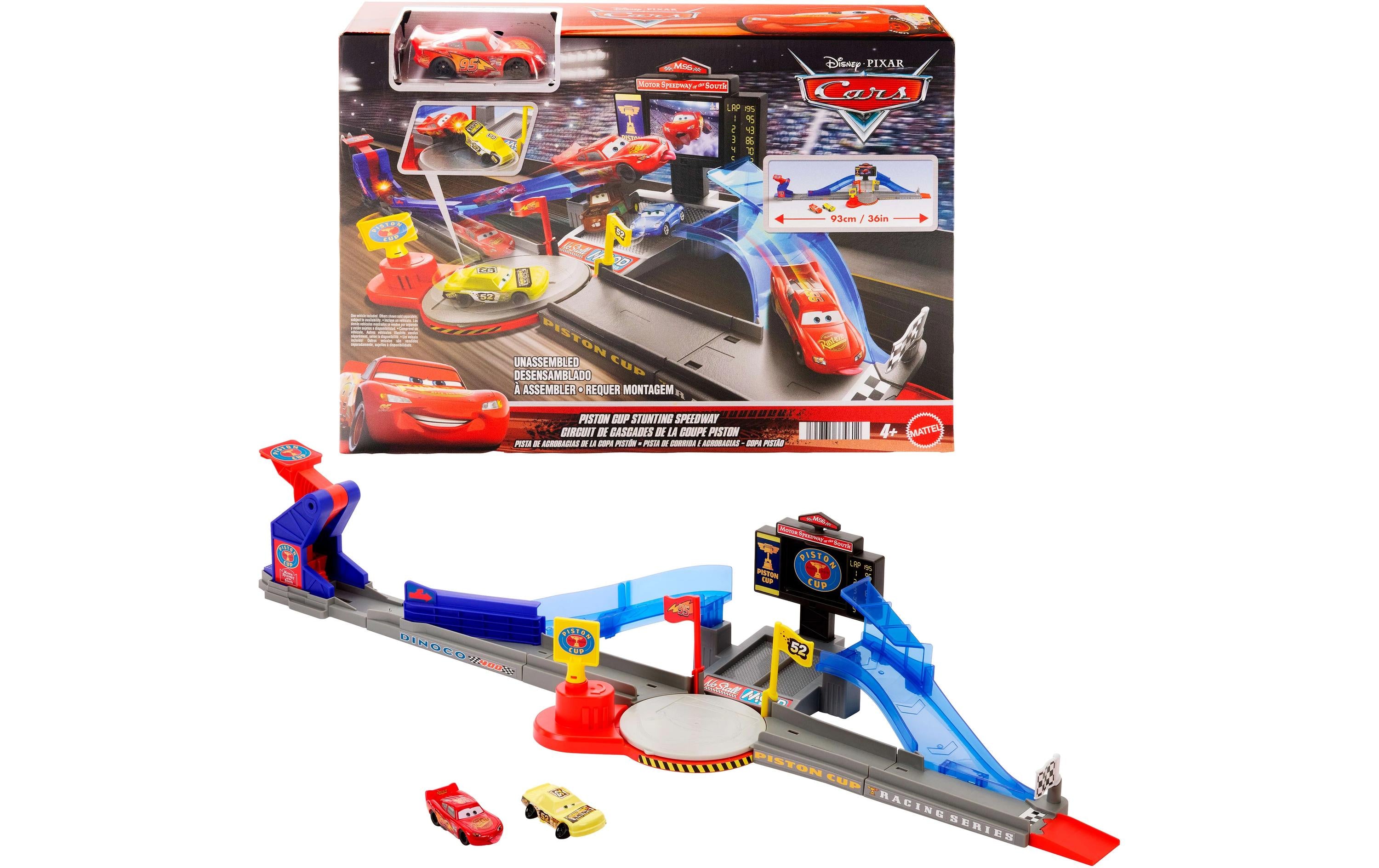 Mattel Cars Disney Cars Piston Cup Spielset, Mehrfarbig