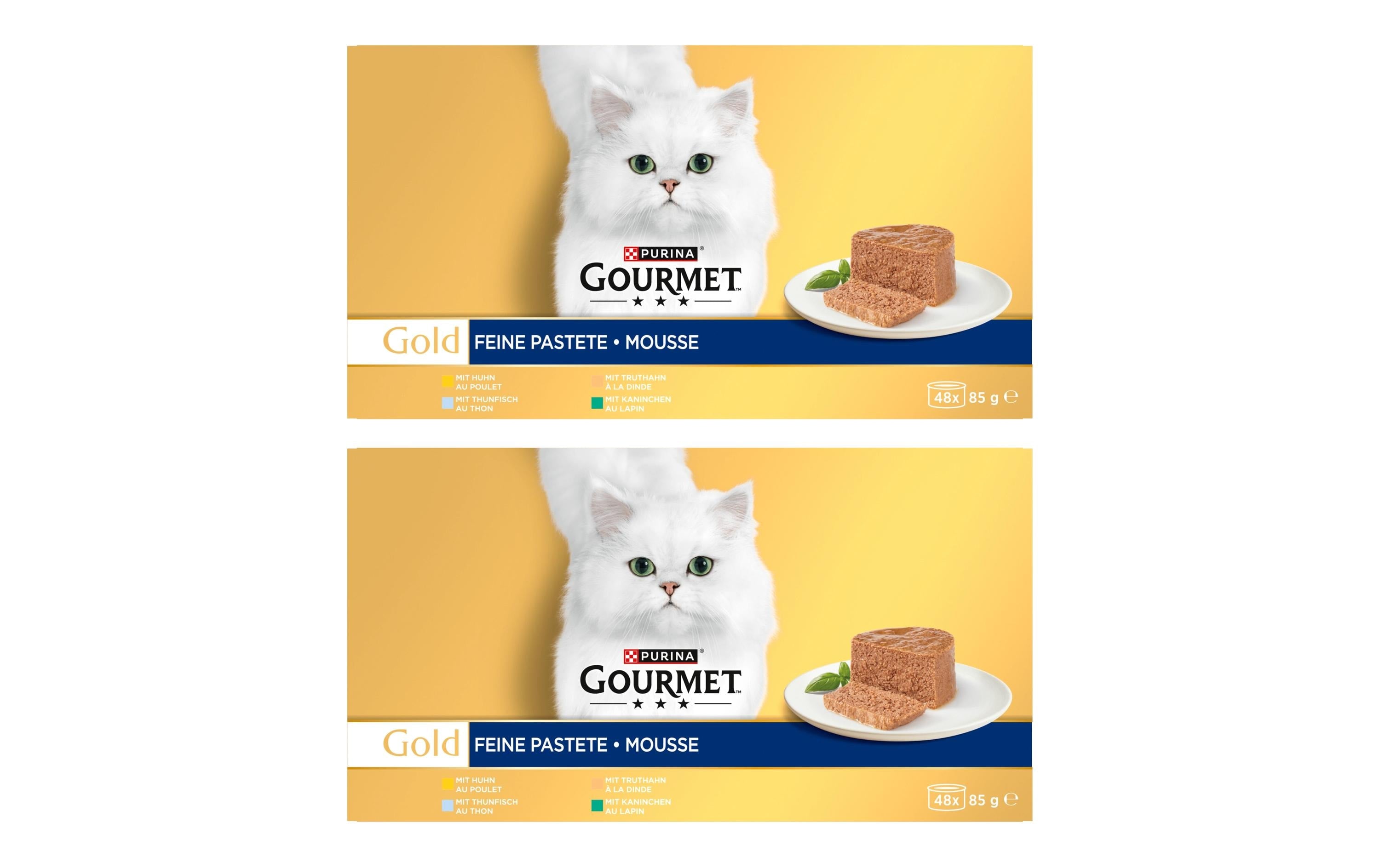 Gourmet Gold Mousse Huhn 2x 48x85g KIT 8160 g