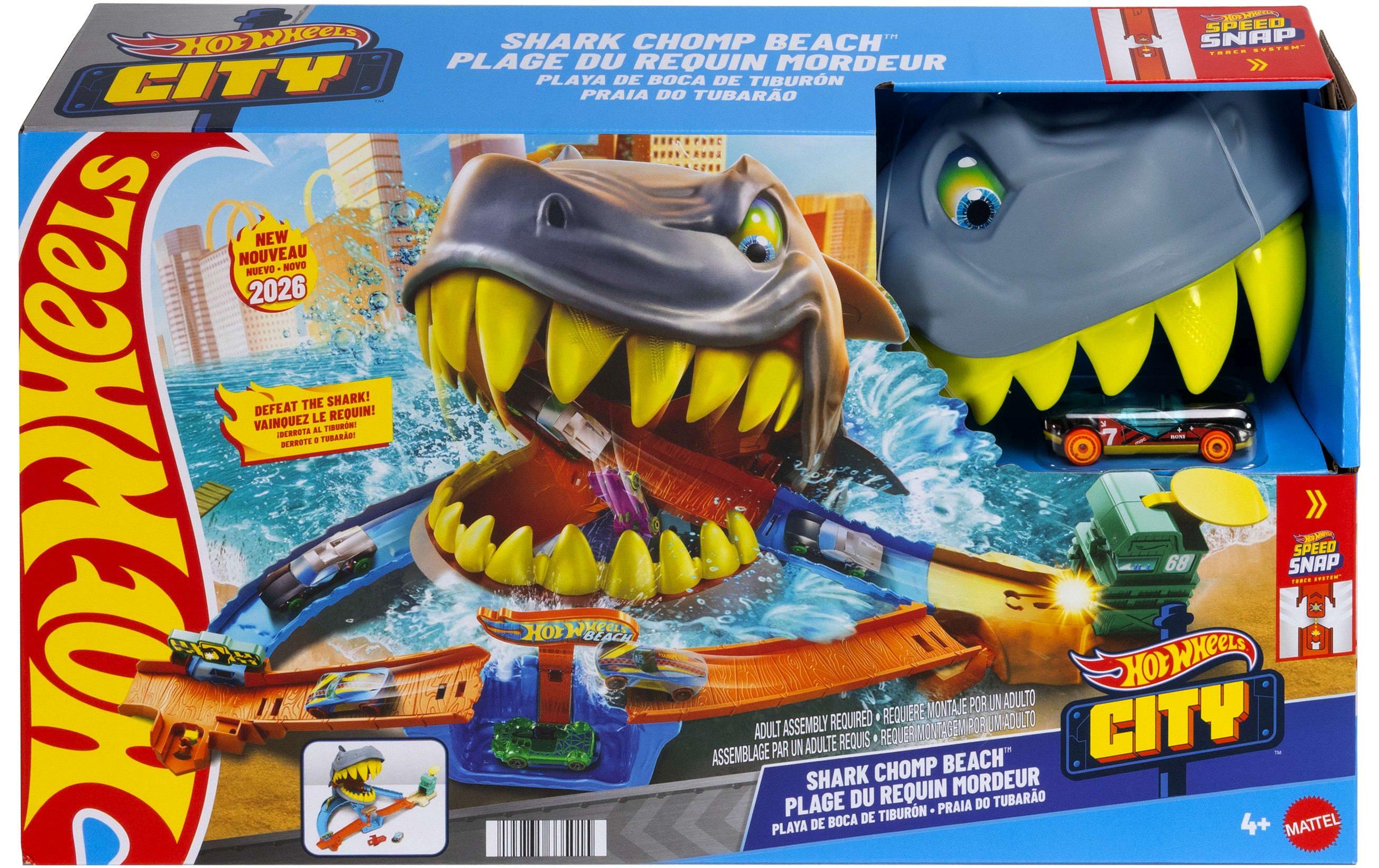 Hot Wheels City Shark Beach Spielset
