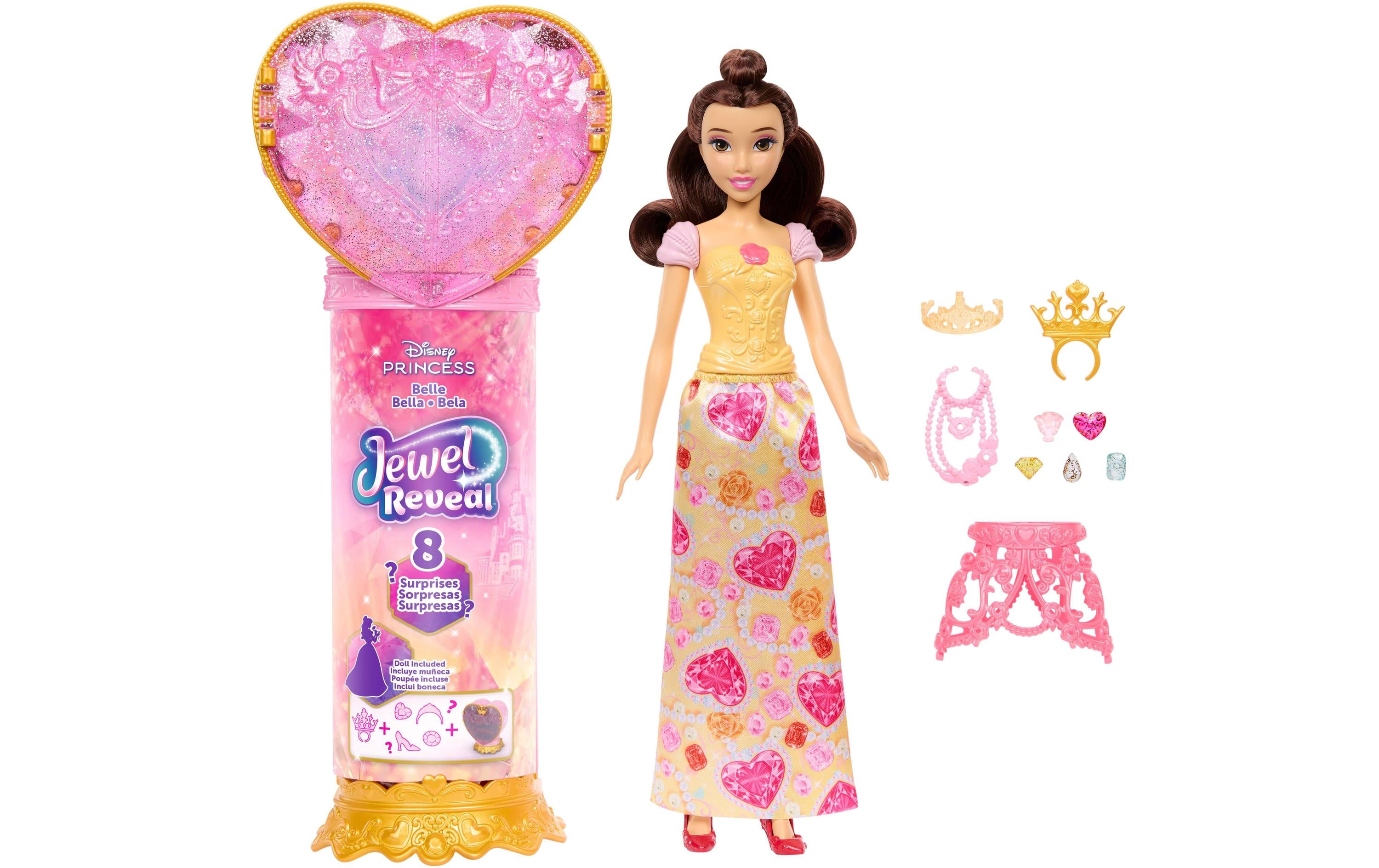 Disney Princess Spielset Jewel Reveal Belle-Puppe