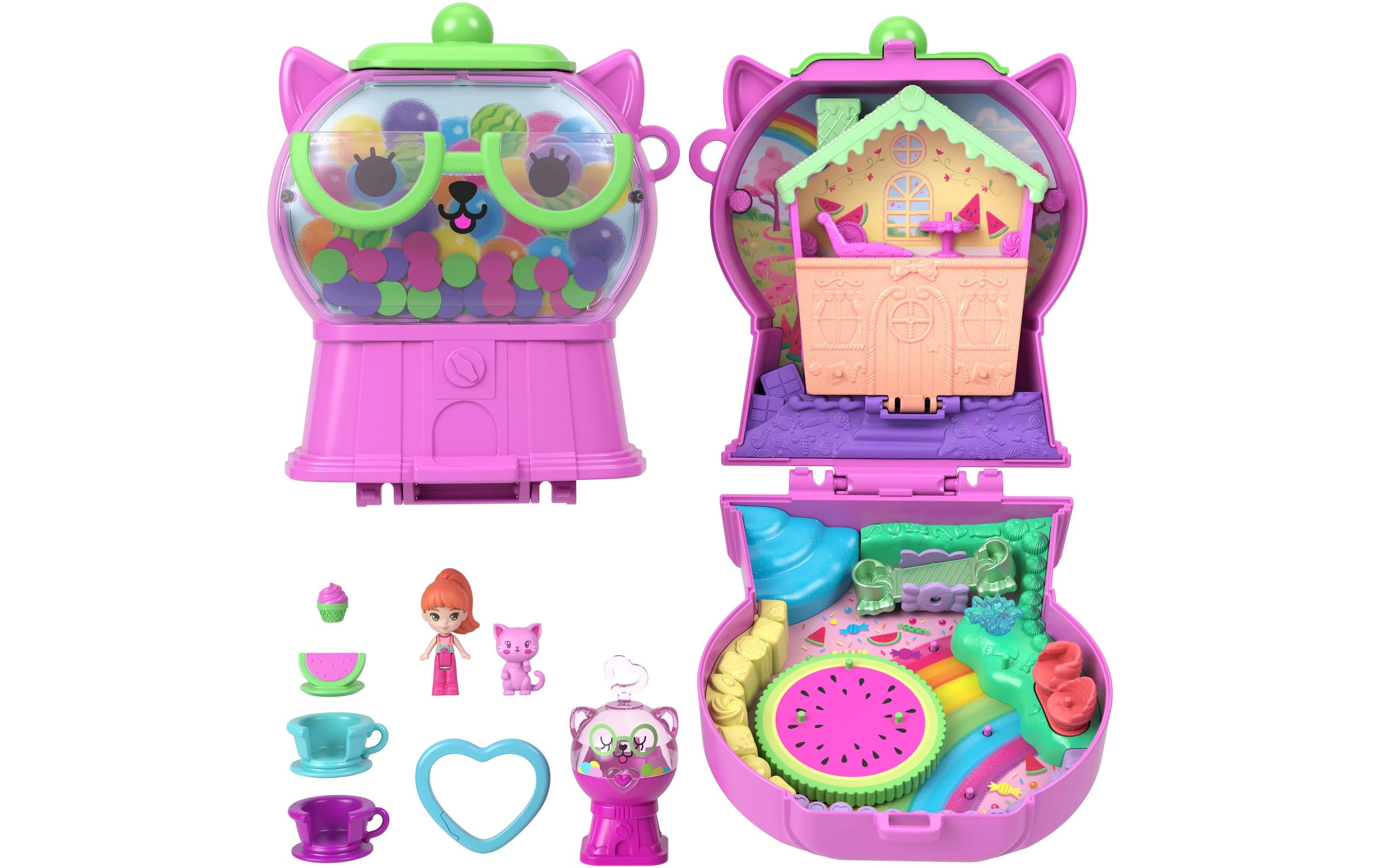 Polly Pocket Spielset Wassermelone Schatulle