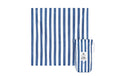 Dock & Bay Picknickdecke 170 x 170 cm, Weiss/Blau