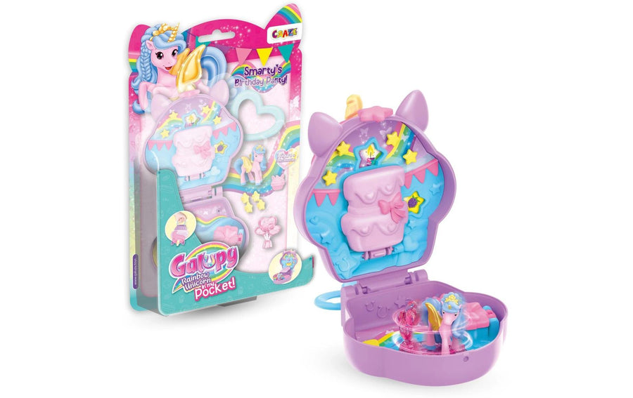Craze Regenbogen-Einhorn Taschen-Spielzeugfigur
