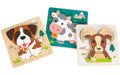 Spielba Holzspielwaren Holzpuzzle Puzzle Schweizer Tiere 3er Set