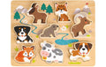 Spielba Holzspielwaren Holzpuzzle Puzzle 3D Schweizer Tiere