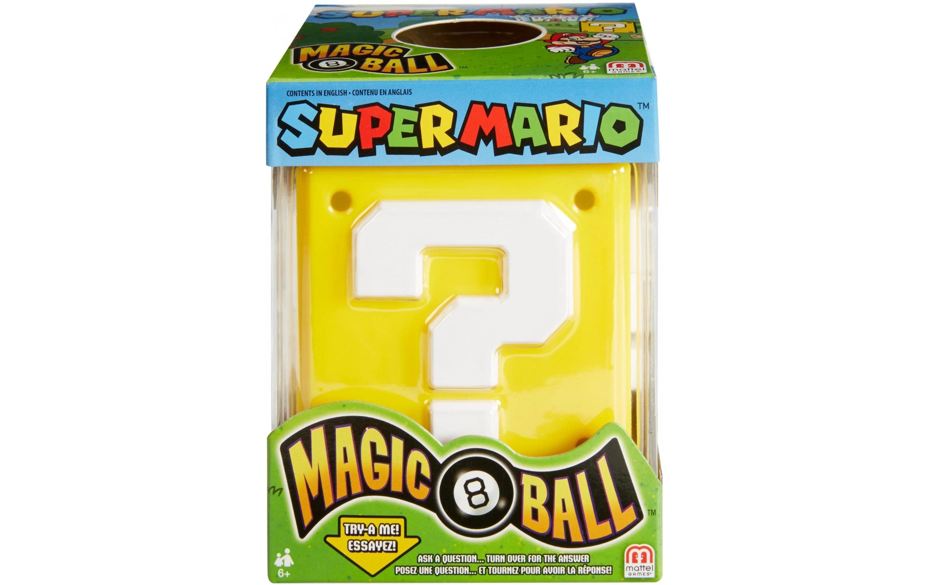 Mattel Spiele Kinderspiel Super Mario Magic 8 Ball
