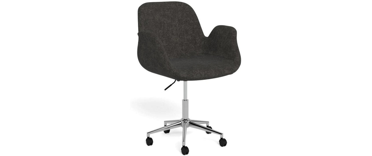 AC Design Bürostuhl Beth dunkelgrau mit Soft-Bremsrollen