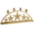 Weihnachtswindlichter Daphni 51x6x22 cm Gold Boltze