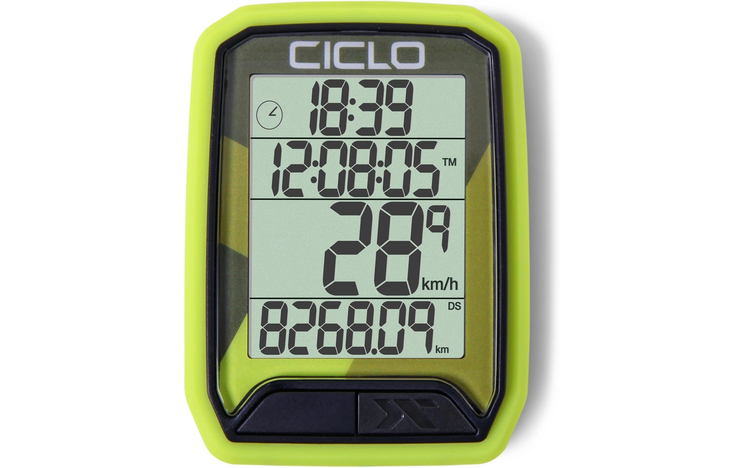 Ciclosport Fahrradcomputer Protos 213 Grün