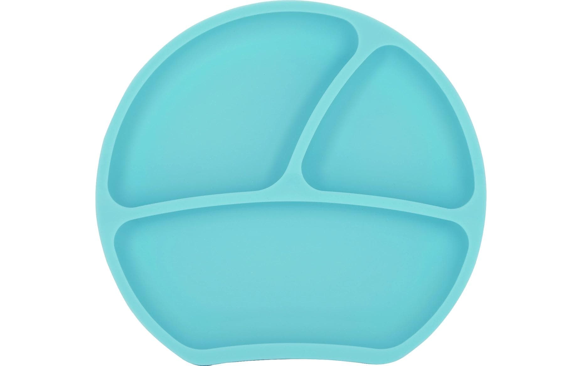 Kindsgut Kinderteller unterteilt Aquamarin