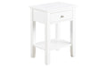 AC Design Nachttisch Linnea Weiss
