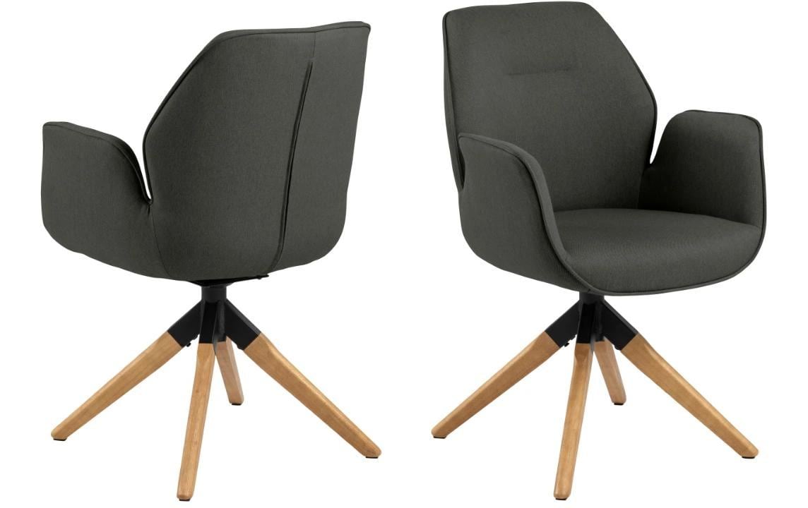 AC Design Stuhl Aura Dunkelgrau
