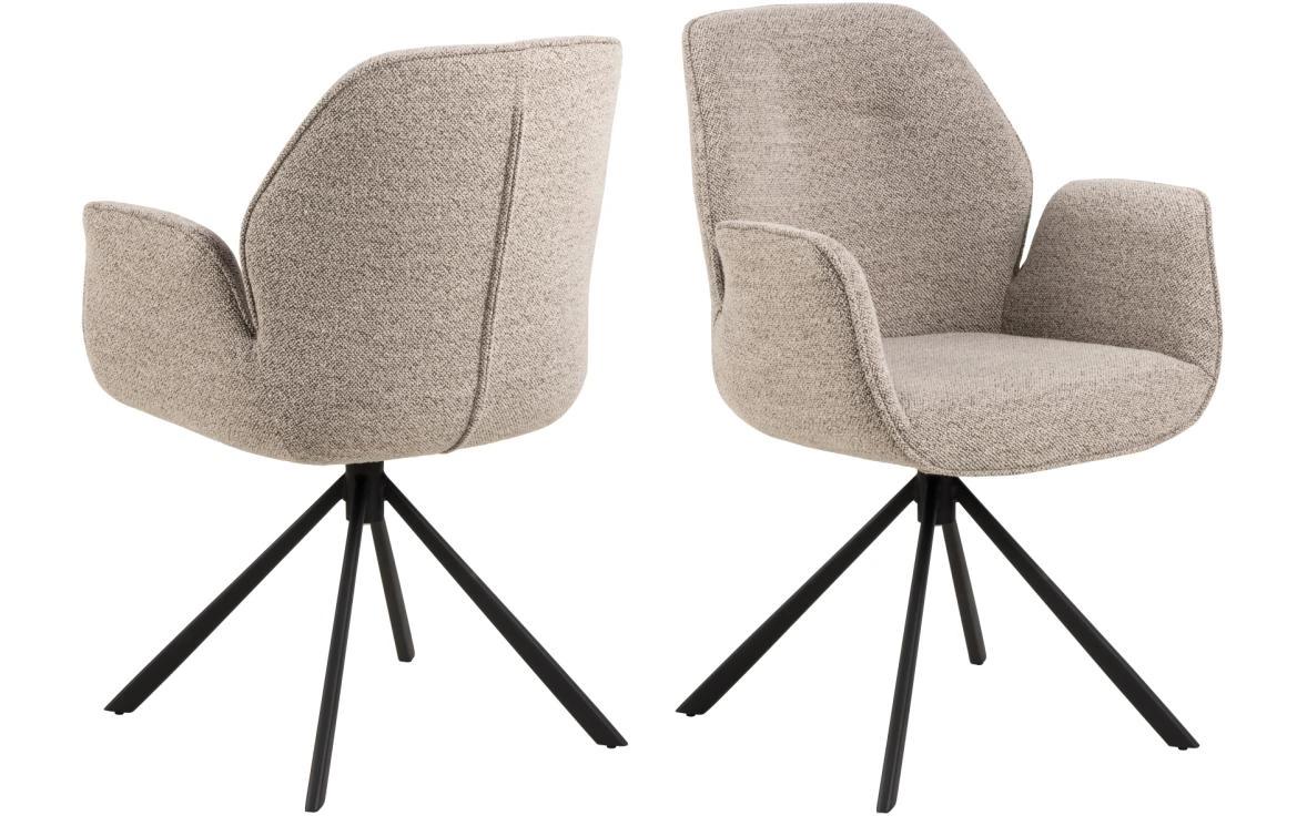 AC Design Esszimmerstuhl Aura Monza 1 Stück Beige