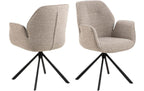 AC Design Esszimmerstuhl Aura Monza 1 Stück Beige