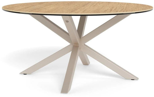 AC Design Couchtisch Heaven Ø , Wildeiche/Glas/Keramik
