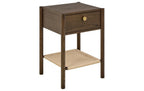 AC Design Nachttisch Monfort Dunkelbraun