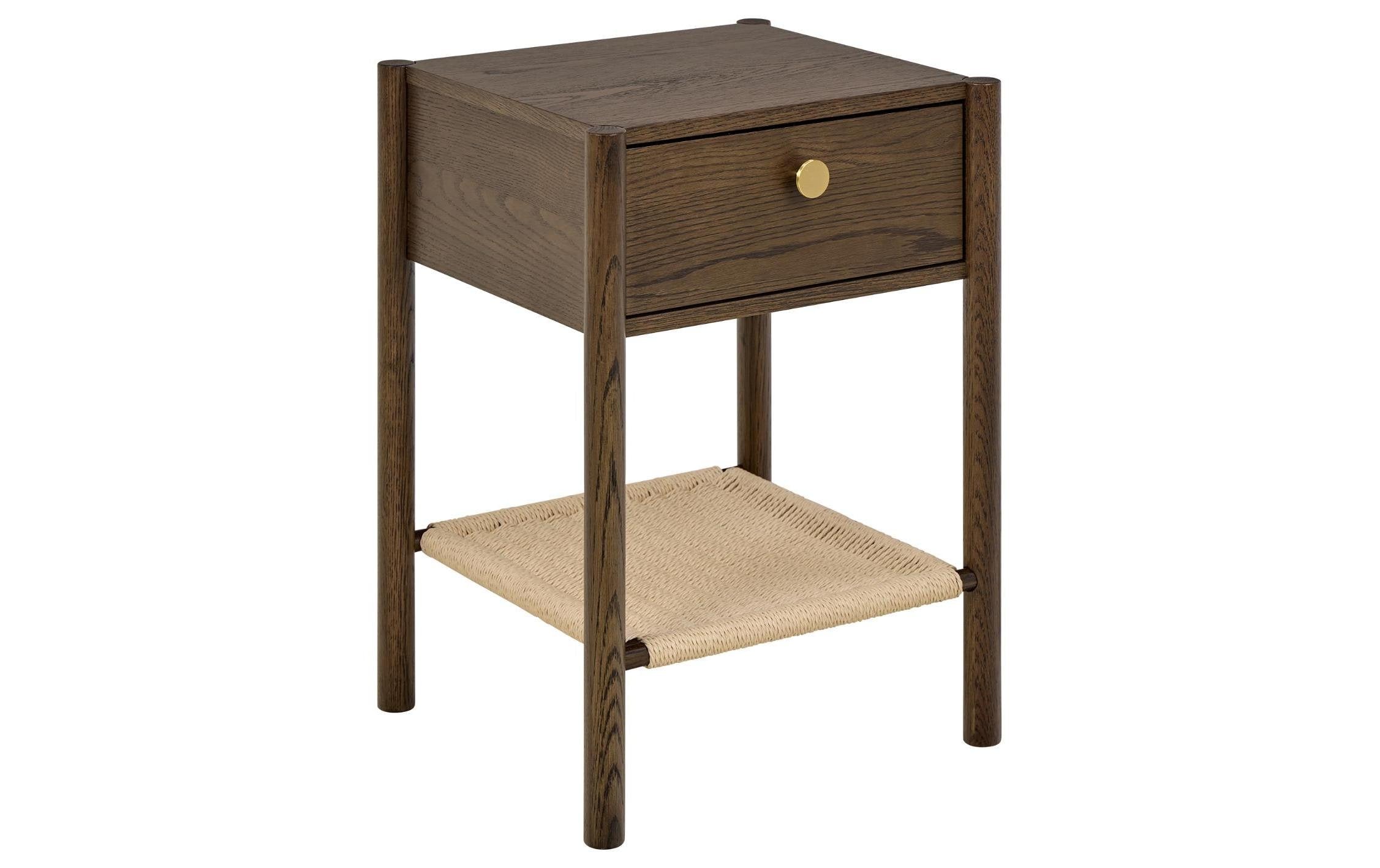 AC Design Nachttisch Monfort Dunkelbraun