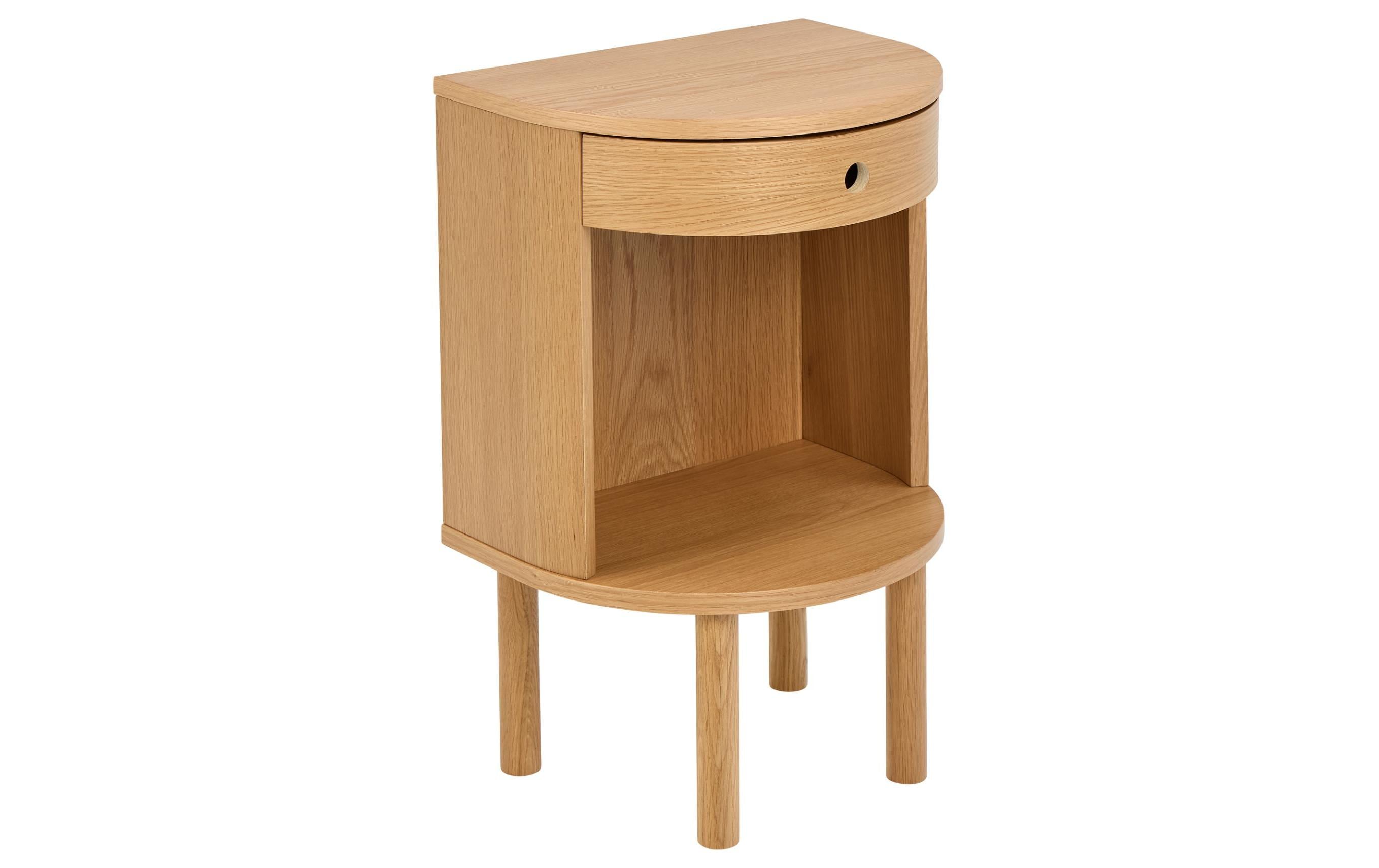 AC Design Nachttisch Paron Hellbraun