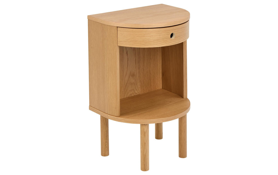 AC Design Nachttisch Paron Hellbraun