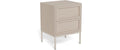 AC Design Nachttisch Palmdale Grau