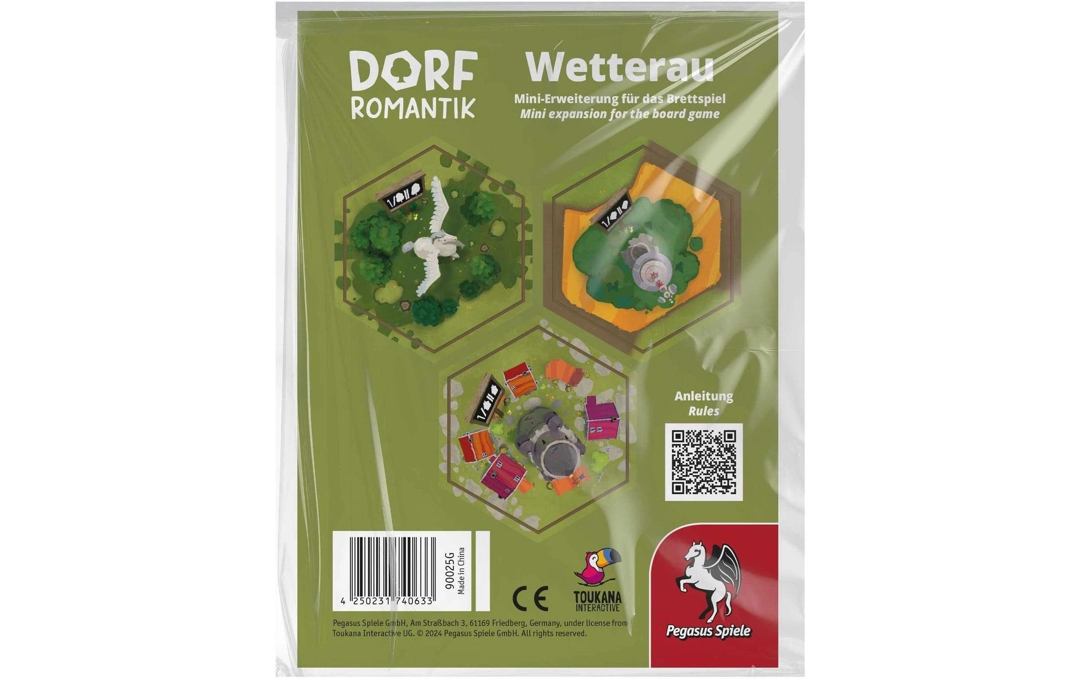 Pegasus Spiele Familienspiel Dorfromantik Wetterau Mini-Erweiterung DE/EN