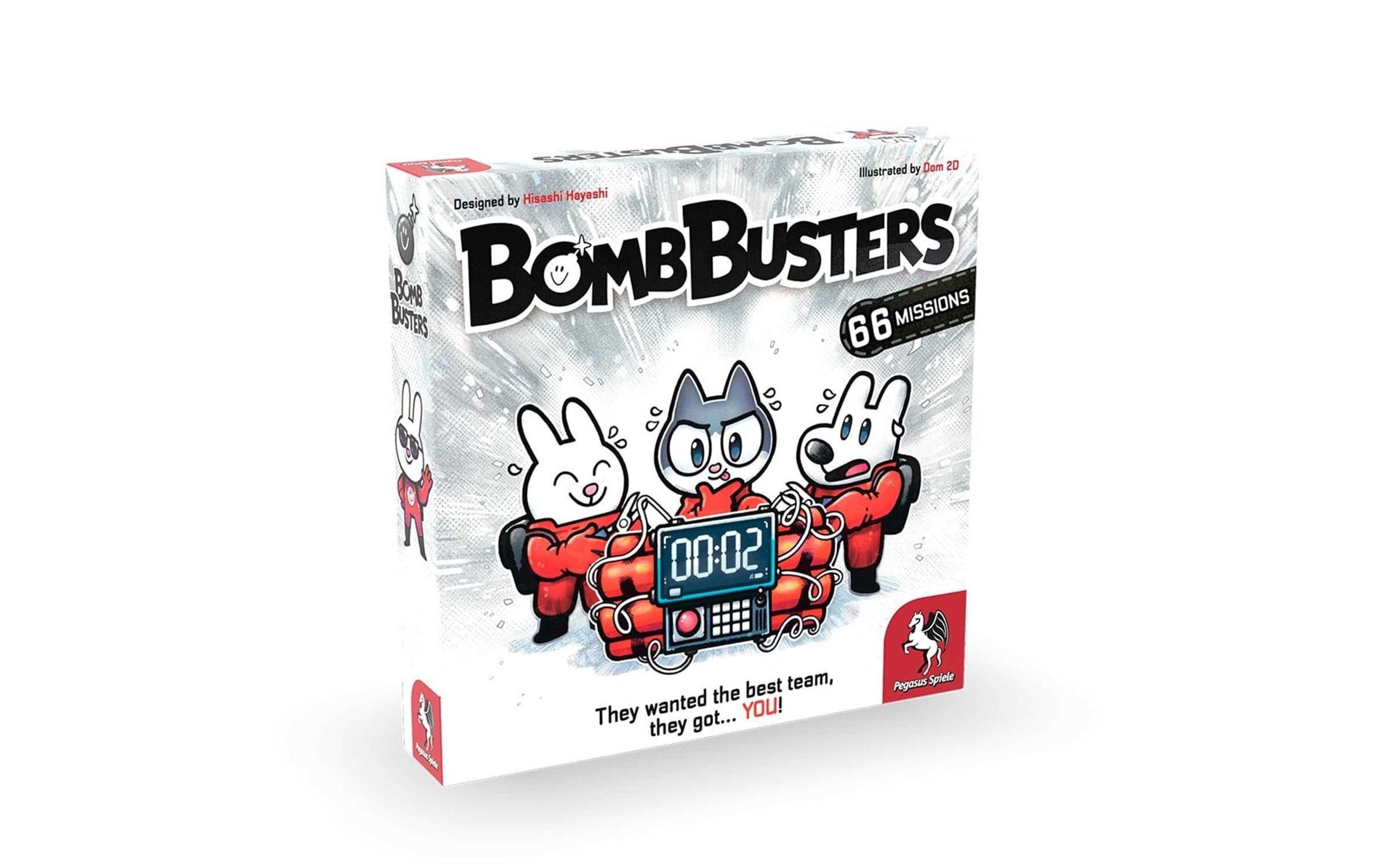 Pegasus Spiele Familienspiel Bomb Busters -EN-