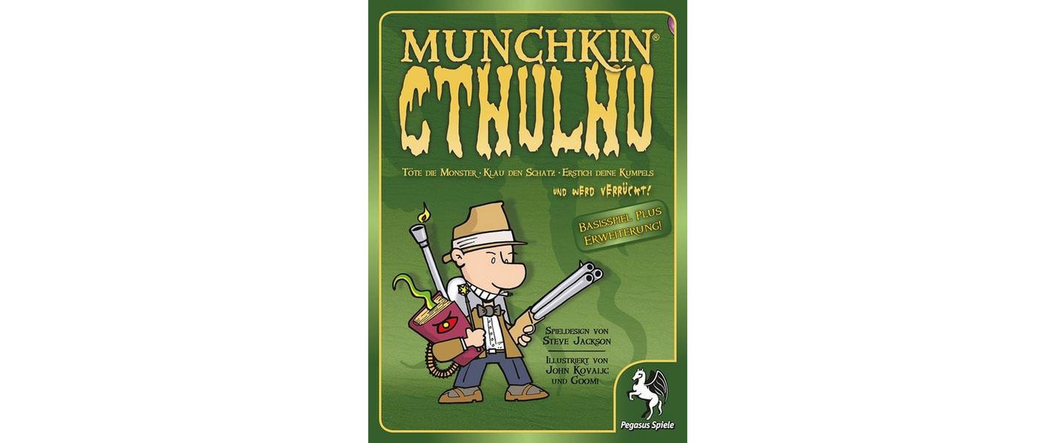 Pegasus Spiele Kartenspiel Munchkin Cthulhu 1+2 -DE-