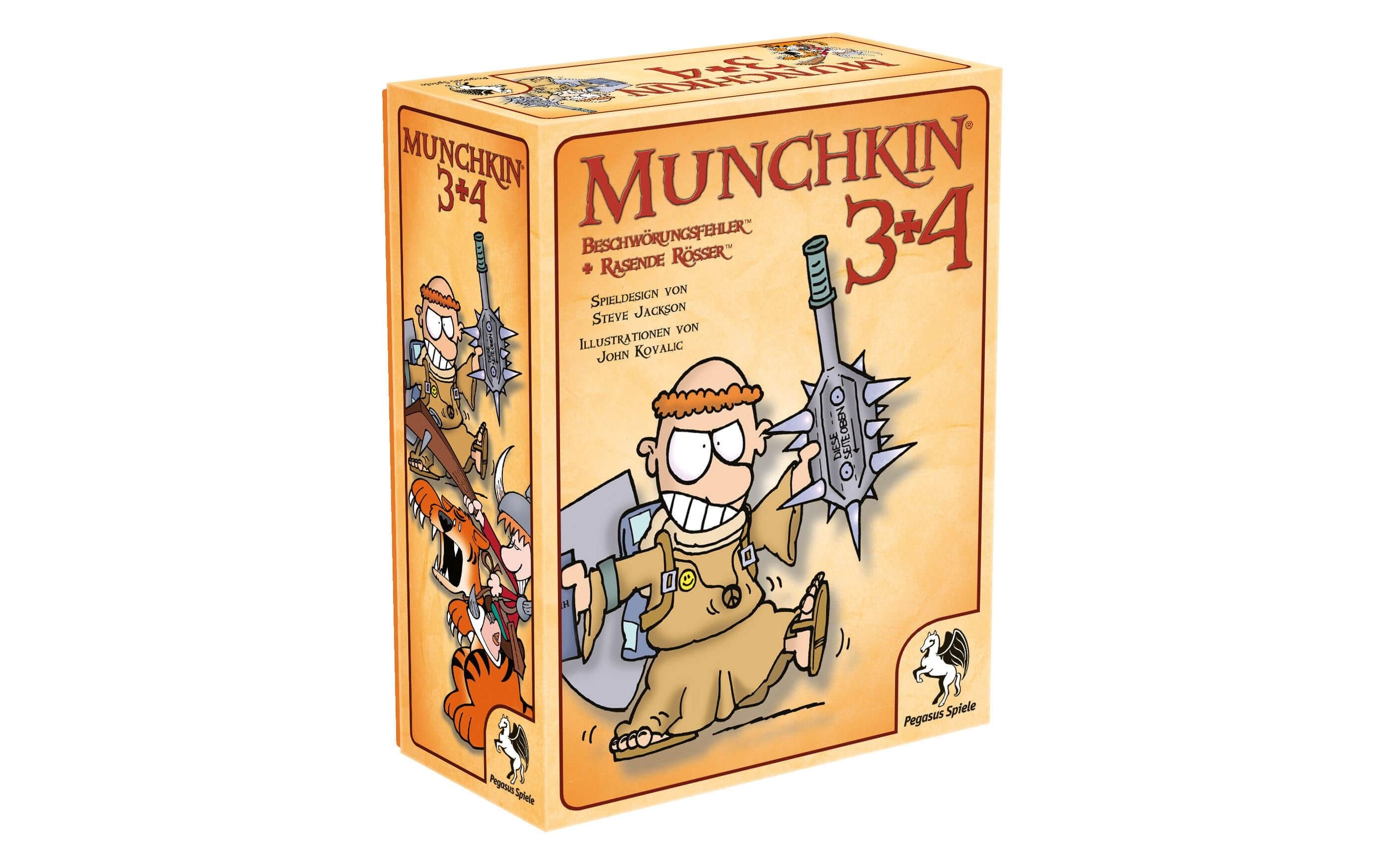 Pegasus Spiele Munchkin 3+4 (Erweiterung) -DE-