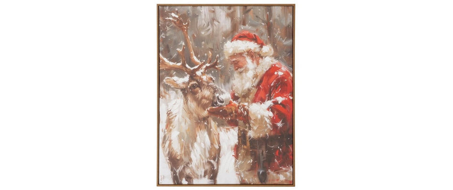 Weihnachtsbild Noelus 3.8x60x80 cm Mehrfarbig Boltze