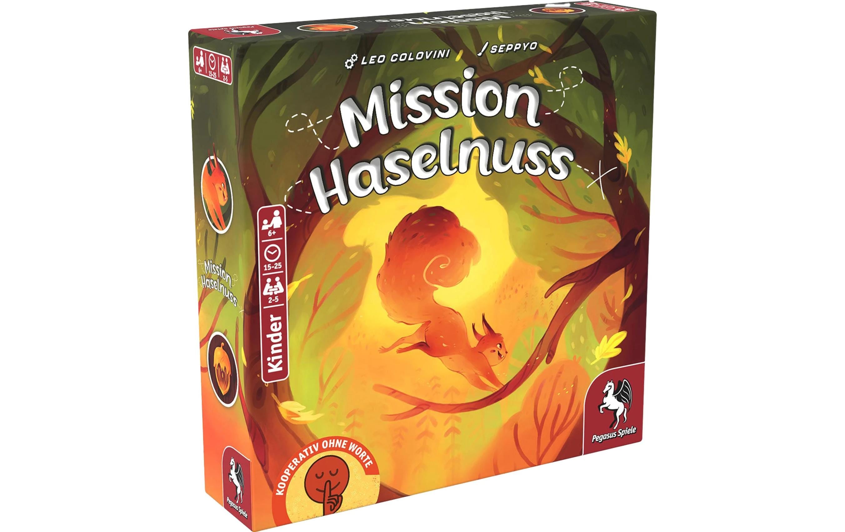 Pegasus Spiele Kinderspiel Haselnuss -DE-