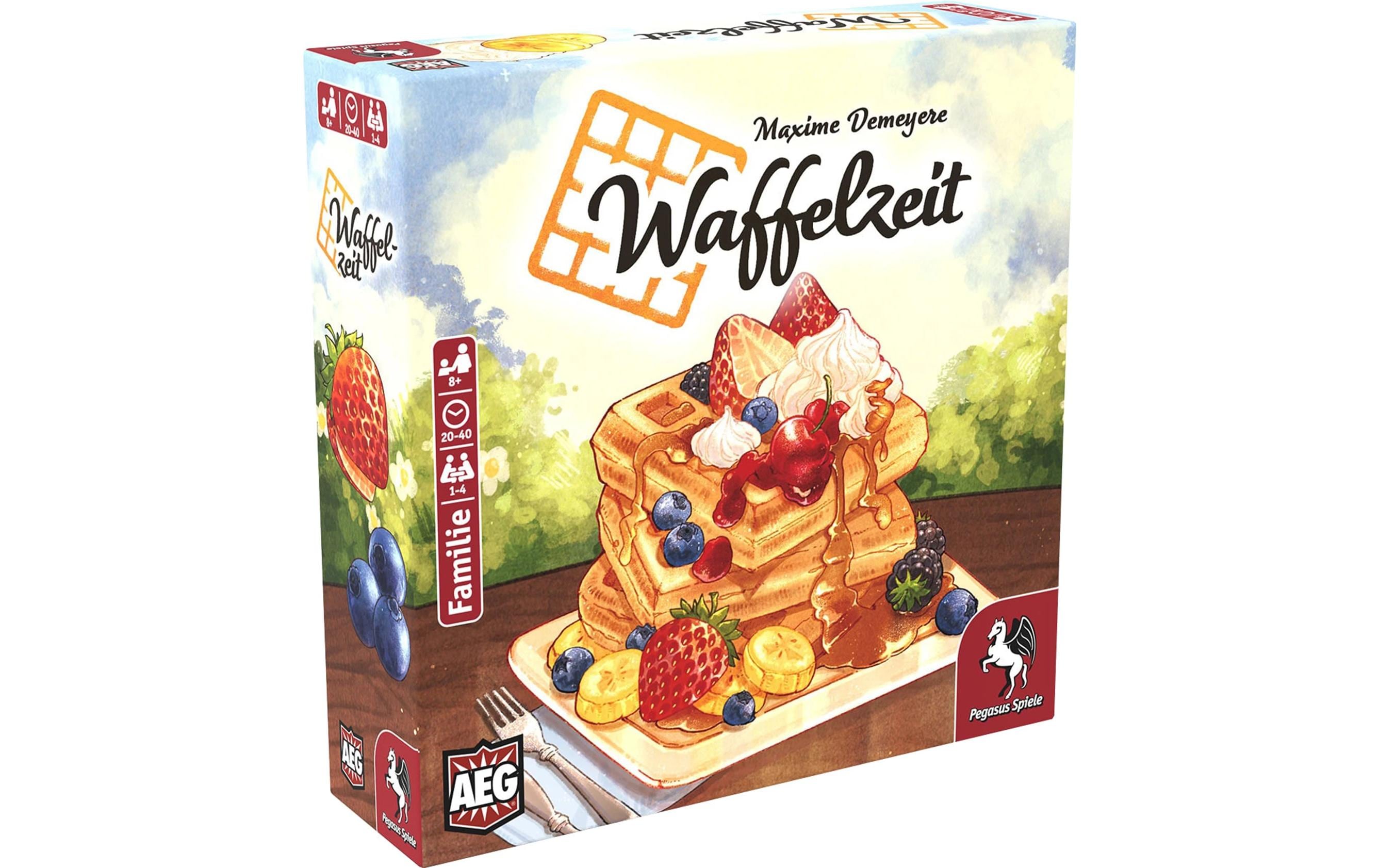 Pegasus Spiele Familienspiel Waffelzeit -DE-