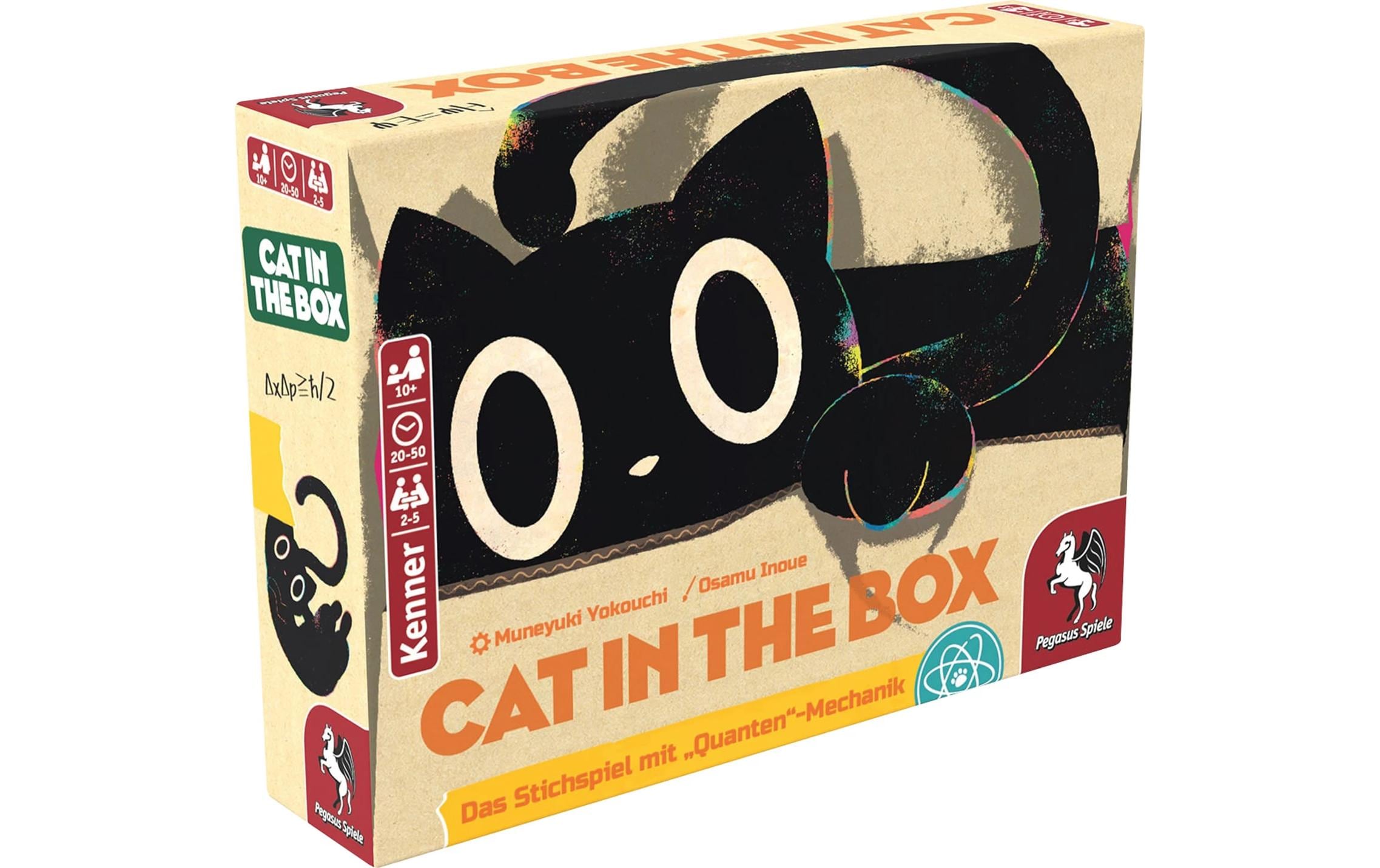 Pegasus Spiele Kennerspiel Cat in the Box -DE-