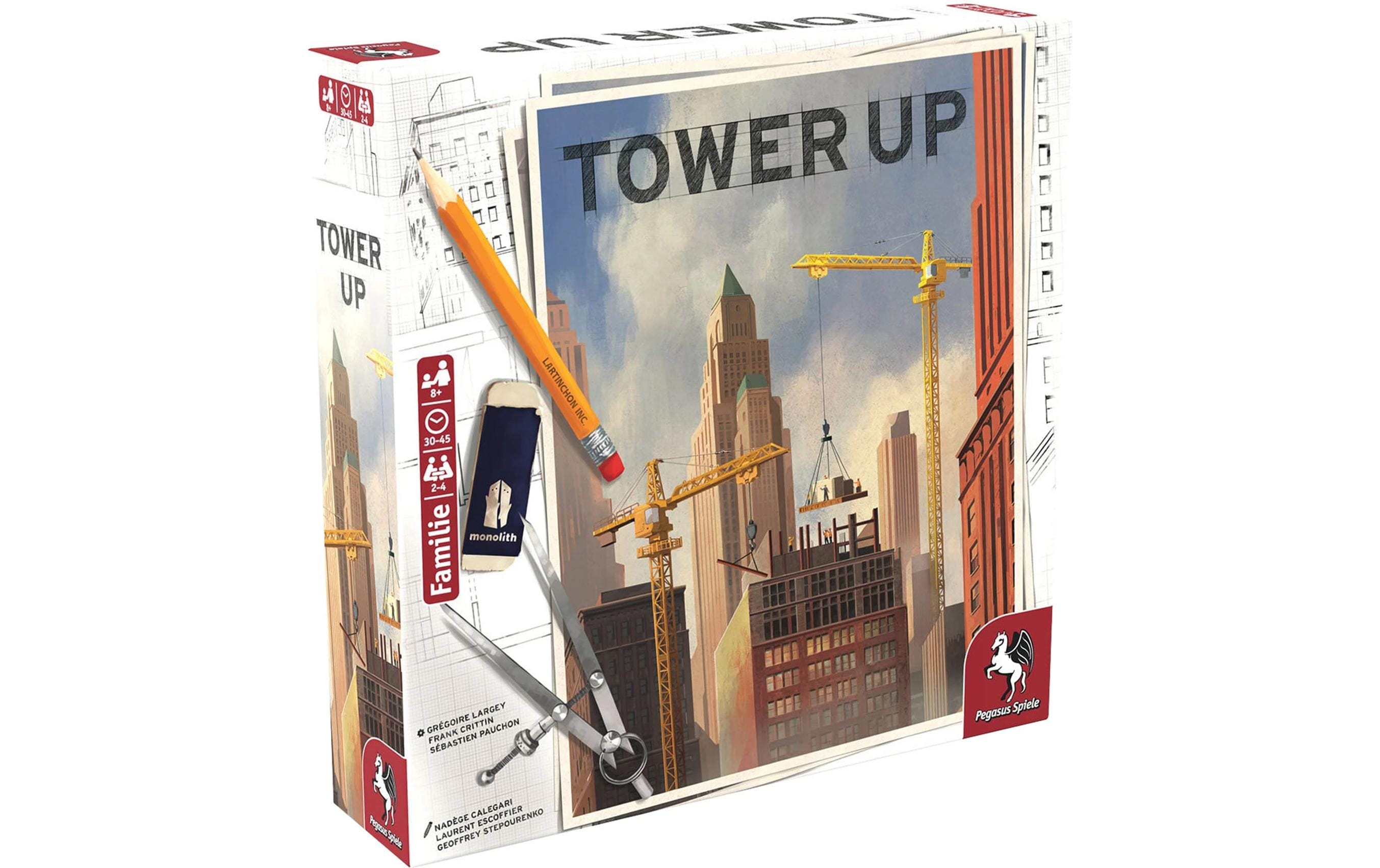 Pegasus Spiele Familienspiel Tower Up -DE-
