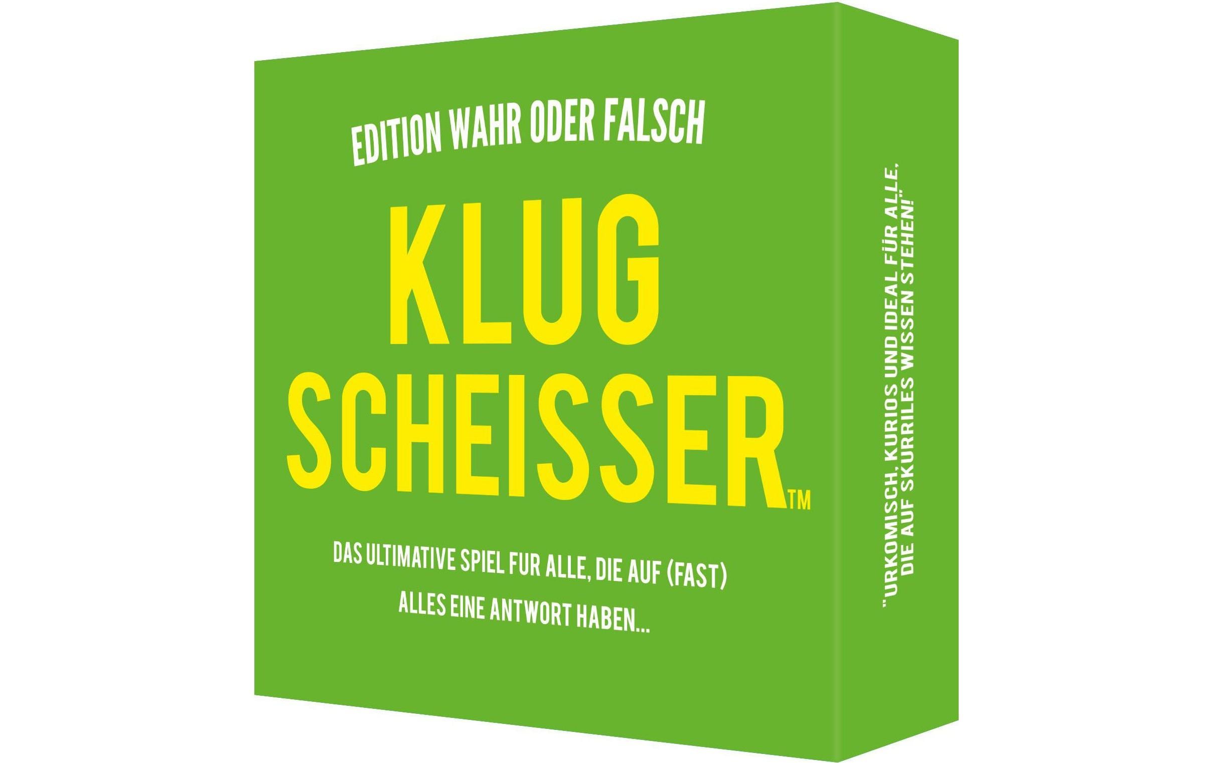 Kylskapspoesi AB Kartenspiel Klugscheisser Wahr oder Falsch Edition -DE-