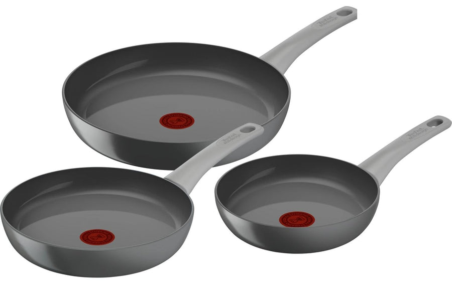 Tefal Bratpfanne Pfannen-Set Renew On 20 24 3-teilig 28 cm Recycling Aluminium