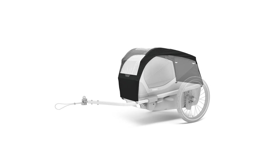 Thule Regenverdeck Dog Bexey L Wasserdicht Schwarz Polyester Sport & Freizeit > Freizeit > Zubehör Thule