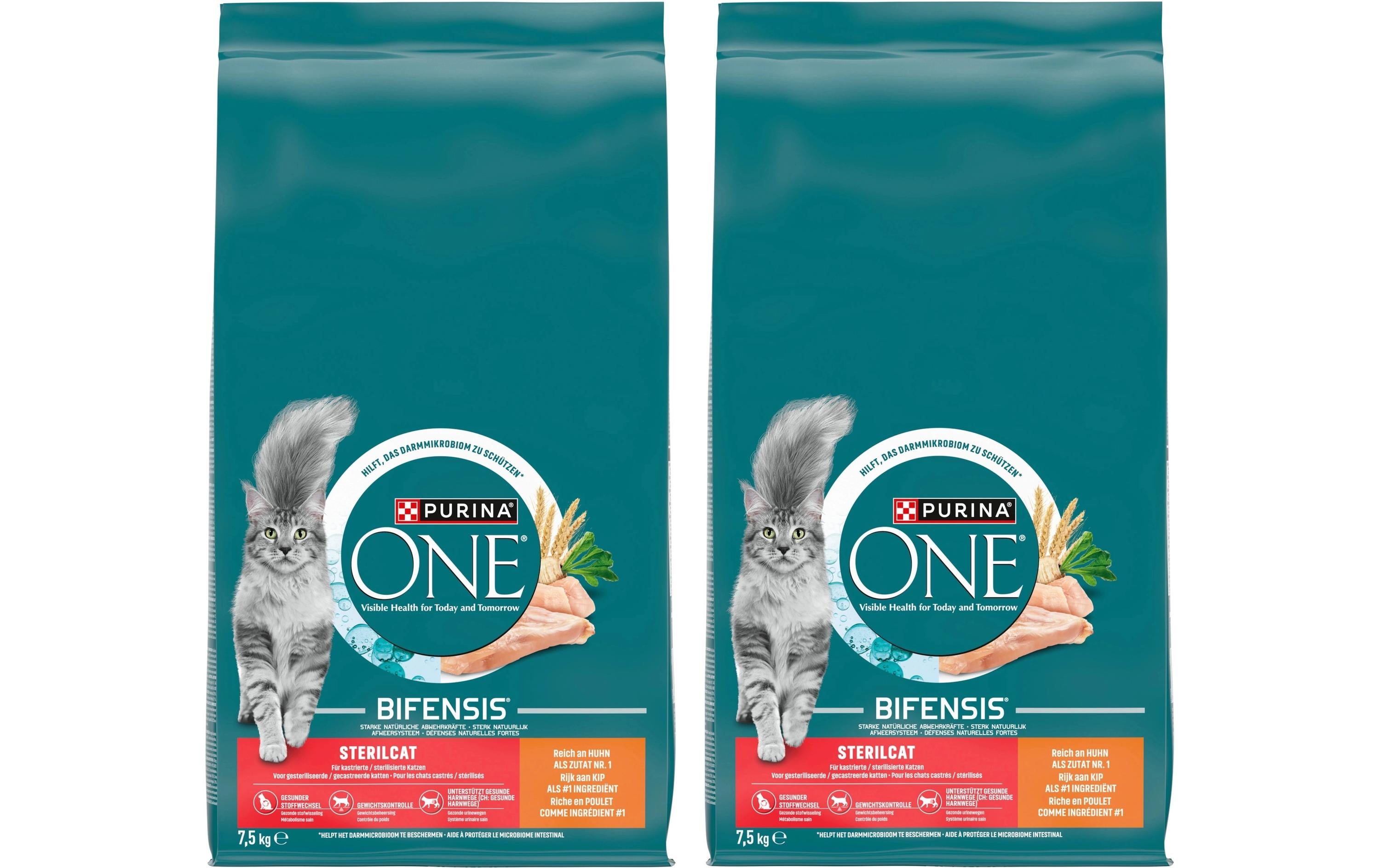 Purina One Sterilcat Huhn&Weizen 2x7.5kg KIT