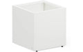 Herstera Metall-Pflanzgefäß Cube Moon White 50 cm - Wetterfest und stilvoll Garten & Outdoor > Pflanzen > Pflanzengefäße Herstera