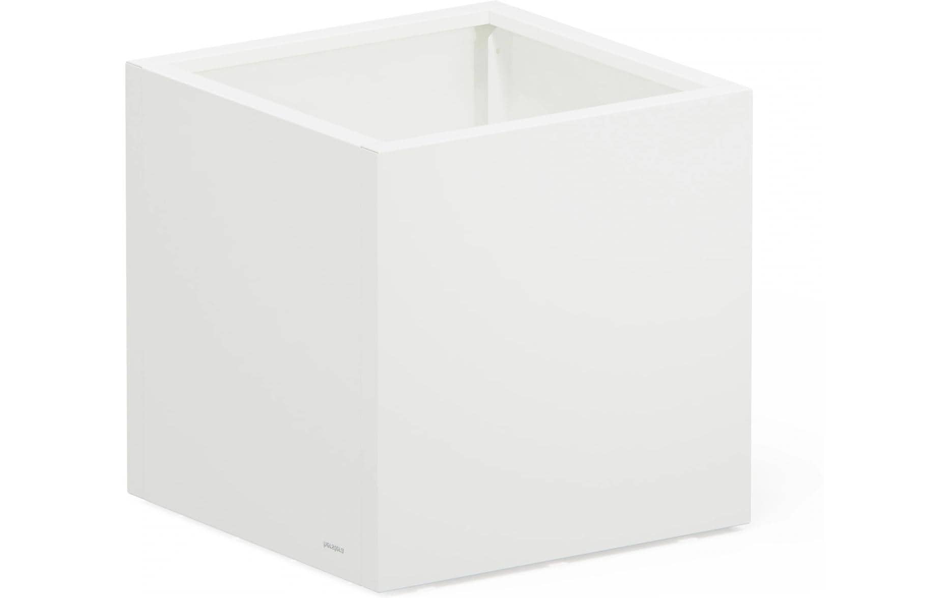 Herstera Metall-Pflanzgefäß Cube Moon White 60x60x60 cm Garten & Outdoor > Pflanzen > Pflanzengefäße Herstera